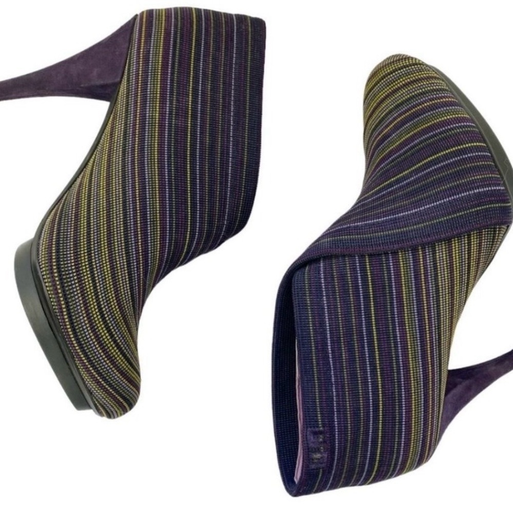 United Nude Architectural Platform Ankle Booties Purple Graphic | Size 8.5 - Picture 5 of 9
